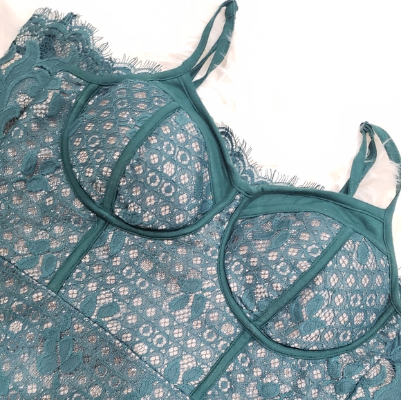 Guess Dresses & Skirts - GUESS Lace dress |dark green/blue | Medium